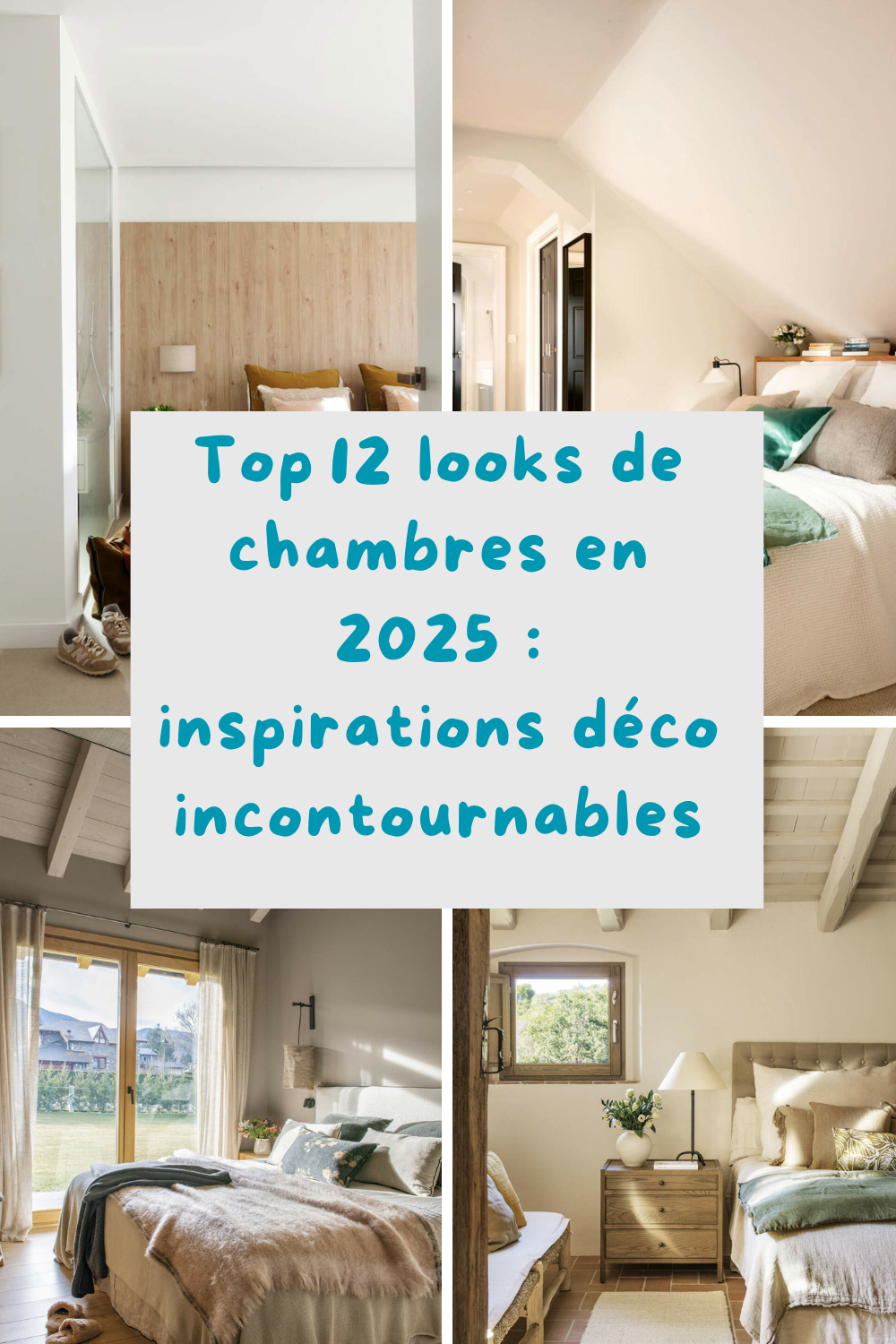 Top 12 looks de chambres en 2024 : inspirations déco incontournables